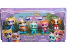 Disney Junior SuperKitties Hero Squad Figure Set 5-Pack Kids Toy New