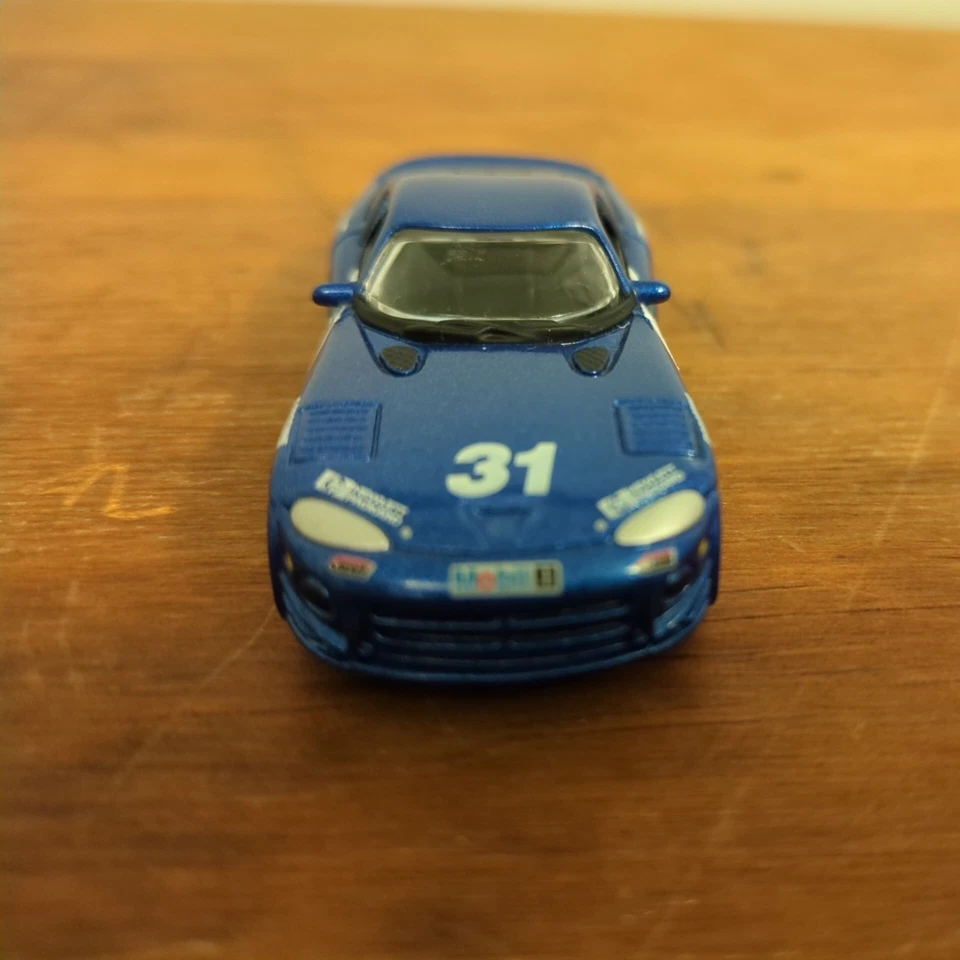 Johnny Lightning 1999 Racing Machines Diecast 1/64 SCCA Azul 31 Dodge Viper GTS Foto 2 de 4