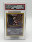 Pokémon TCG Mewtwo Base Set Shadowless 1st Edition Holo PSA 7 10/102 Eng
