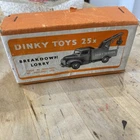 Vintage Dinky Toys 25x Commer Breakdown Lorry Original Empty Box good