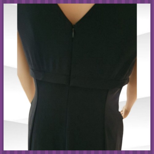 Petite Robe Noire Hugan'co Taille 40 - Photo 4/4