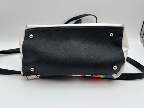 Loungefly Mickey Mouse Rainbow Colorful Tote Bag Purse Handbag Disney See Pics - Photo 11/15