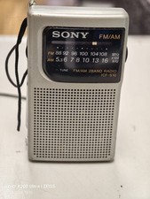 Sony FM/AM 2 Band Mini Portable Radio ICF-S10