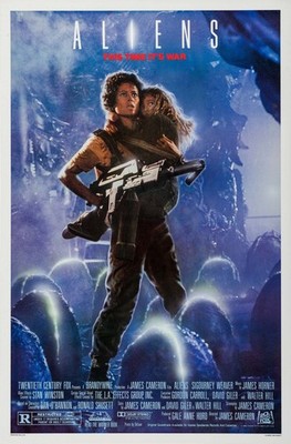 Aliens 1986 1 Filmposter Kunstdruck Visuals Inspired Professional Neon Large Cl