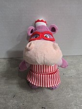 Disney Store Doc McStuffins Plush Hallie the Hippo Stuffed Animal 8 Inches