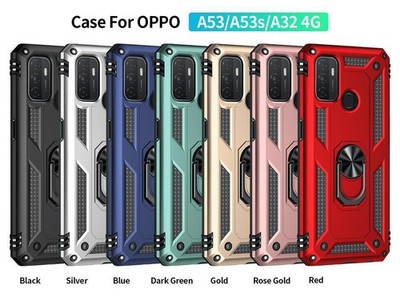 Case Shockproof Phone Cover Screen Protector For OPPO A16S / A54S A74 / A53 A76