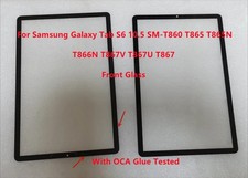 For Samsung Galaxy Tab S6 10.5 SM-T860 T867 T865 Front Outer Glass OCA Glue