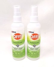 Off! Botanicals Insect Plant Based Repellent Deet Free 4 oz. Pump Spray 2 pack