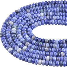 Rondelle Beads for Jewelry Making 5X8Mm Natural Stone Beads 1 Strand 15.5Inch Le
