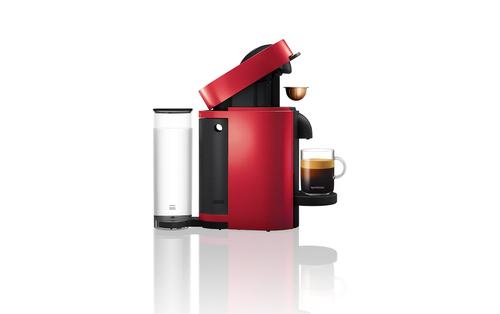 Nespresso Vertuo Plus Coffee Machine Red - Picture 2 of 2