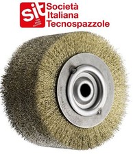 SPAZZOLA A RULLO ACCIAIO Ø 150x85x16-30 mm PER SATINATRICE RUSTICATRICE FESTOOL