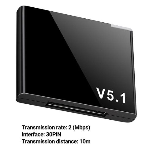 Wireless Audio Receiver Widely Compatible Durable 30 Pin Bluetooth-compatible - Afbeelding 5 van 9