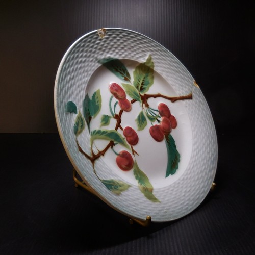 Assiette céramique faïence Nord SAINT-AMAND HAMAGE France art nouveau N7879 - Imagen 2 de 12