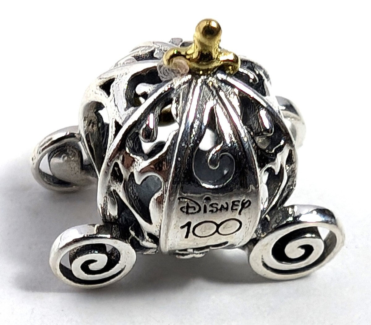 Authentic Pandora Charm, Cinderella Enchanted Carriage, #792553C01