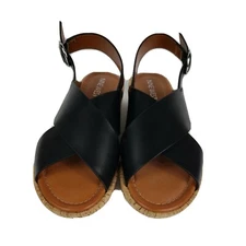 Nine West Angie 3 Sandal  Women's Size 6 Black