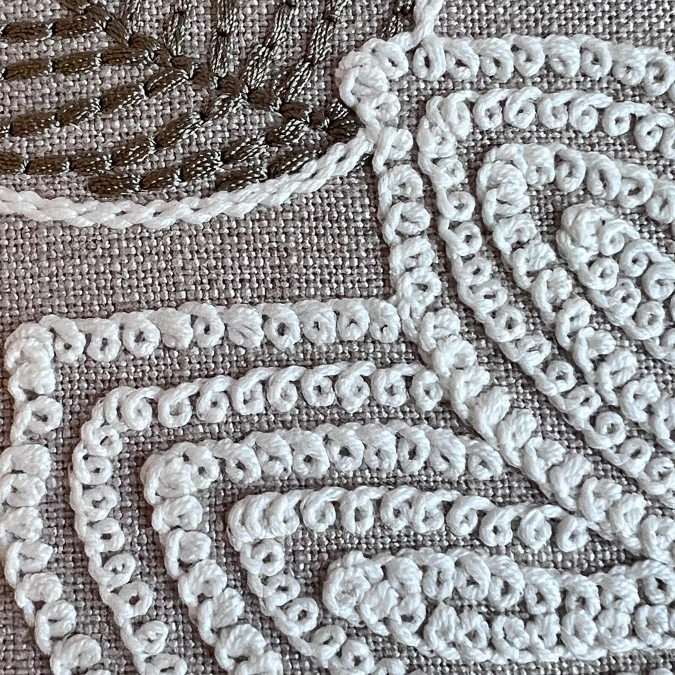 Designer fabric Okha Throw Pillow Cover 22 x 22 NWT - Image 3 of 4