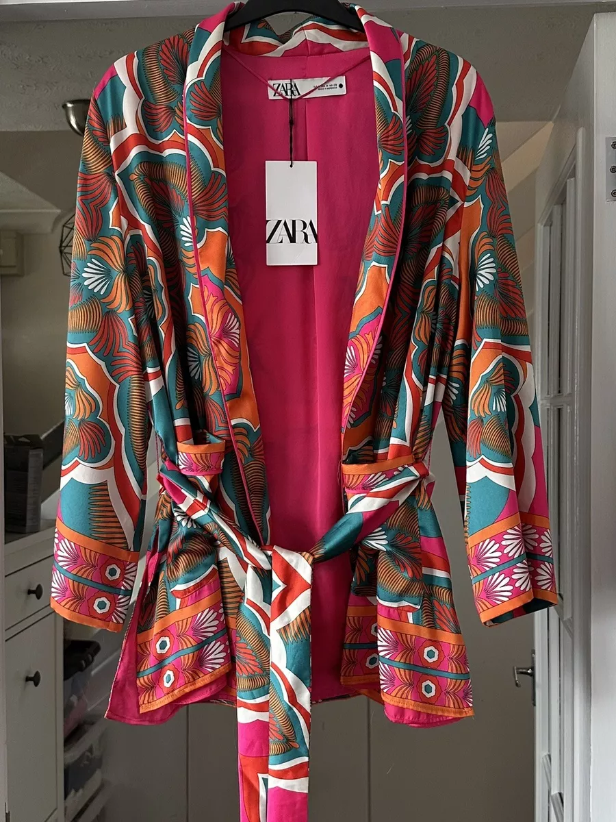 Satin clearance kimono jacket