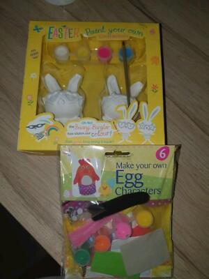 Ostern Figuren selber bemalen & Eierfiguren selber machen Set*