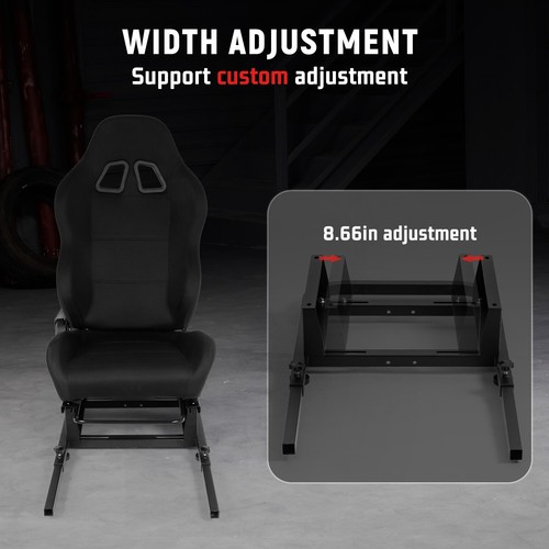 Dardoo Racing Rear Seat Stand with Seat Add-on Stand For Steer Wheel Stands - Picture 5 of 8