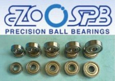 1 szt. łożysko kulkowe EZO / łożysko miniaturowe cale R4 ZZ = 2Z 6,35x15,875x4,978 mm