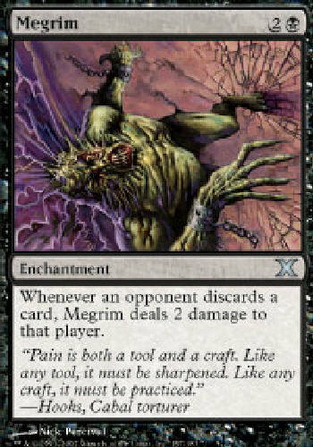 Tarjetas Magic the Gathering DJMagic MEGRIM X4 4 4X 10a Edición Magic The Gathering - Imagen 1 de 1