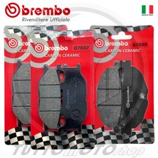 PASTIGLIE FRENO BREMBO CARBON YAMAHA MAJESTY 400 2011 2012 ANTERIORI POSTERIORI