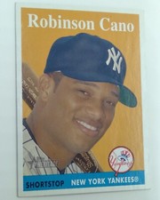 2007 Topps Heritage Baseball #20 Robinson Cano EXCELLENT White Team Name