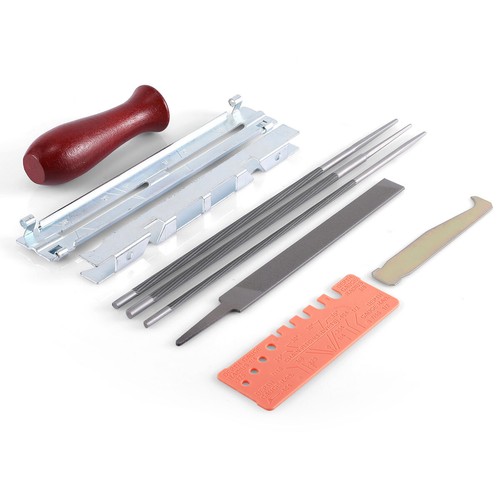 Universal Chainsaw Sharpening Kit Hand Crank Chainsaw Sharpener & Grinding Stone - Picture 36 of 60
