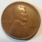 1927 D Lincoln Cent, ONE COIN, VERY FINE OR BETTER