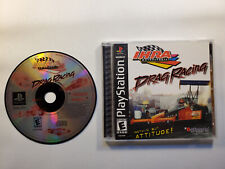 IHRA Motorsports Drag Racing Sony Playstation PS1. Complete, CIB. Tested, Works.