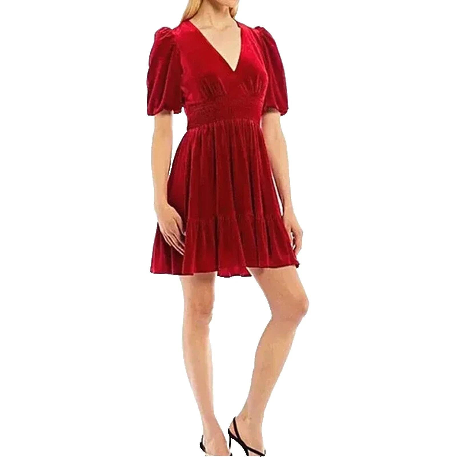 Antonio Melani Women's Polyester Party/Cocktail Short Sleeve Dresses for Women