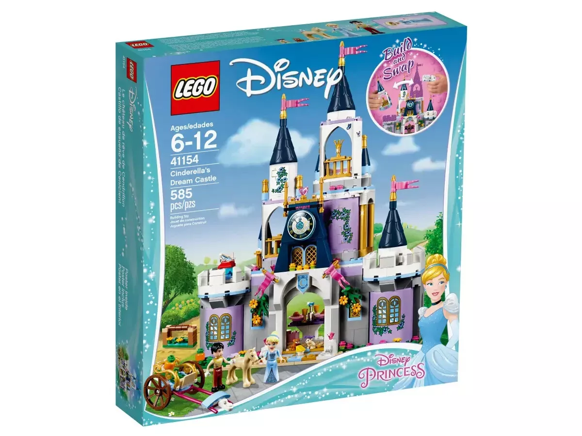 LEGO Disney 41154 Cinderella s Dream Castle 585 Pieces
