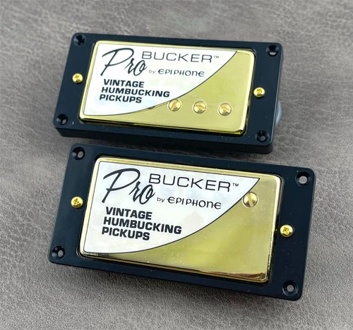 Epiphone ProBucker Gold Vintage Humbucker Pickup Set LP&SG 5 Wire Korea OEM