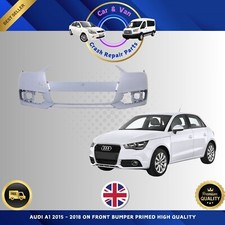 AUDI A1 2015 - 2018 ON FRONT BUMPER PRIMED HIGH QUALITY NEW OE 8XA807065