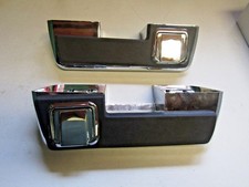 Fits 64 65 66 Barracuda Dart Valiant Rear Arm Rest Armrest Bases Pads Ashtrays