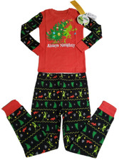 Official Dr. Seuss - The Grinch 2-Piece Set Shirt  Pants  Child's Size XS/4 