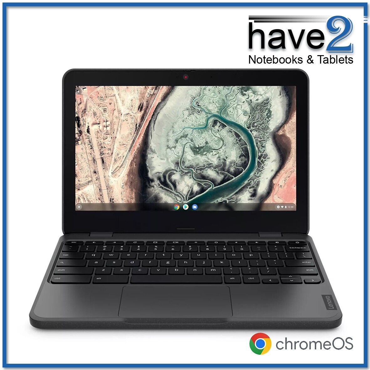 LENOVO 100e Chromebook: 11.6” HD Screen, Wi-Fi 6, HD Webcam, New Student Laptop