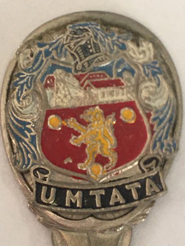 Vintage Souvenir Spoon Collectible Umtata South Africa 5”