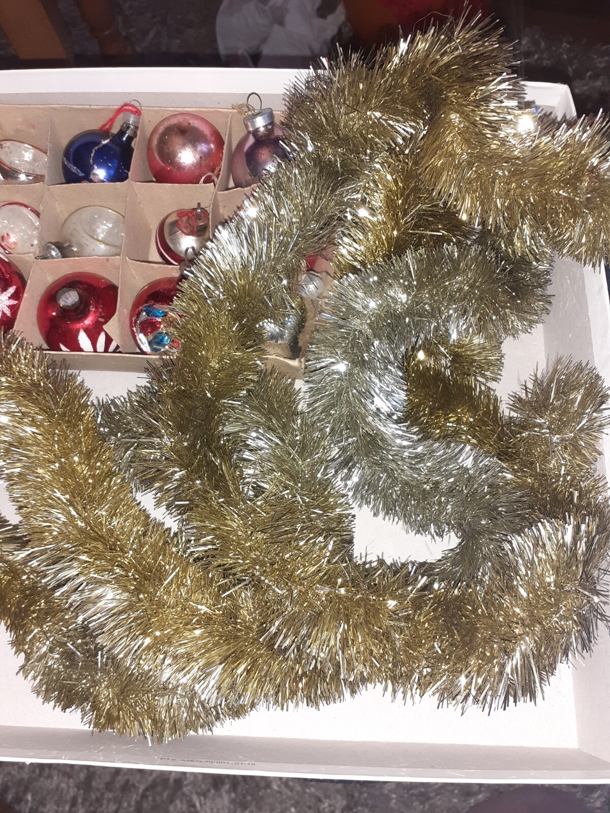 HUGE VINTAGE RETRO CHRISTMAS TREE DECORATION BUNDLE BEAUTIFUL BAUBLES