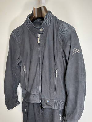 BMW Atlantis 3 Pro Suede Leather Motorrad Motorcycle Jacket 