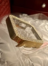 Gold Apple Watch Bumper For 38mm Apple Watch. Embellished Bumper, Gold