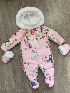 baby girl ted baker snowsuit