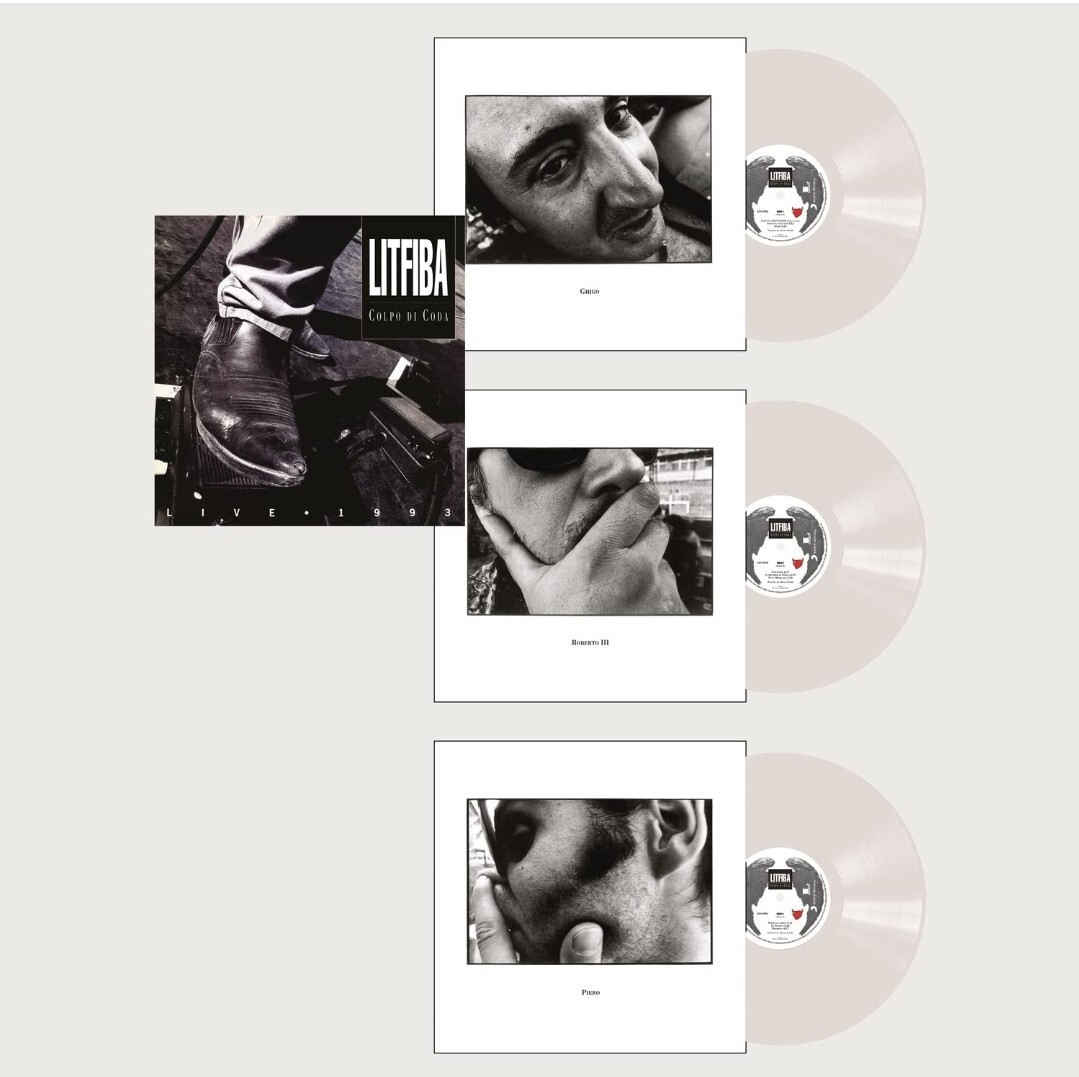 LITFIBA - COLPO DI CODA - 3LP VINILE BIANCO AUTOGRAFATO
