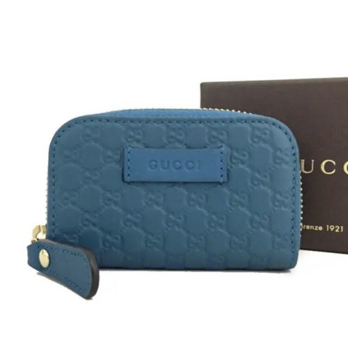 Gucci Red Microguccissima Patent Leather Heart Coin Purse - Gucci