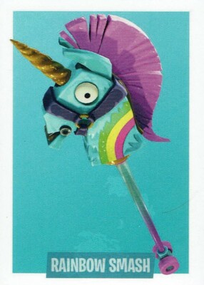 Panini Fortnite Serie 1 2019 Sticker Epic Games Sticker Nr. # 42 Rainbow Smash