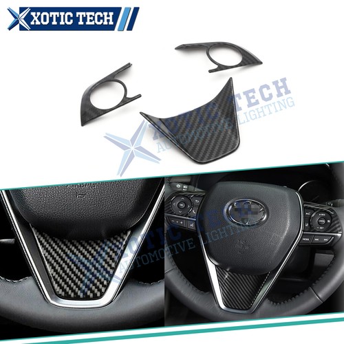 Interior Carbon Fiber Pattern ABS Console Molding Cover For Toyota Camry 2018-up - Picture 26 of 31