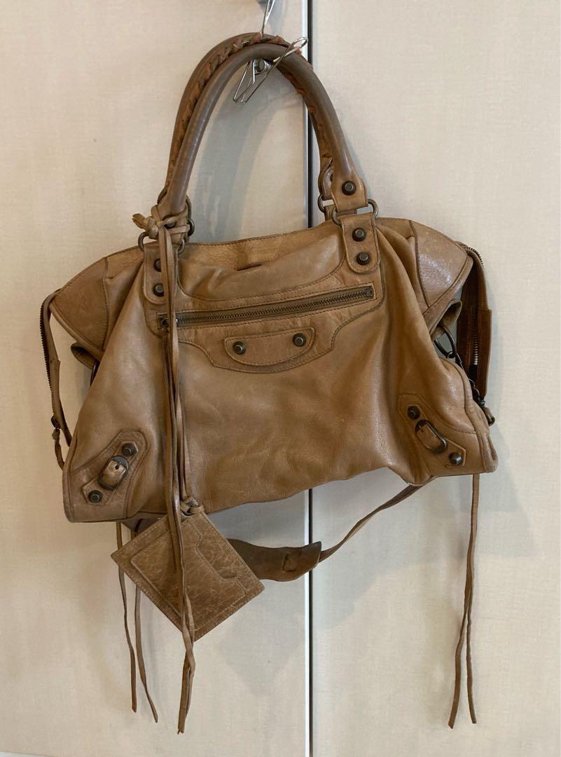 BALENCIAGA City Medium Leather Handbag 2way Shoulder bag BALENCIAGA City Medium Leather Handbag 2way Shoulder bag
