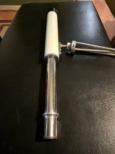 Vintage Research Optical Co. Mark II Telescope 20x30mm Tripod &Leather Case - Picture 8 of 14
