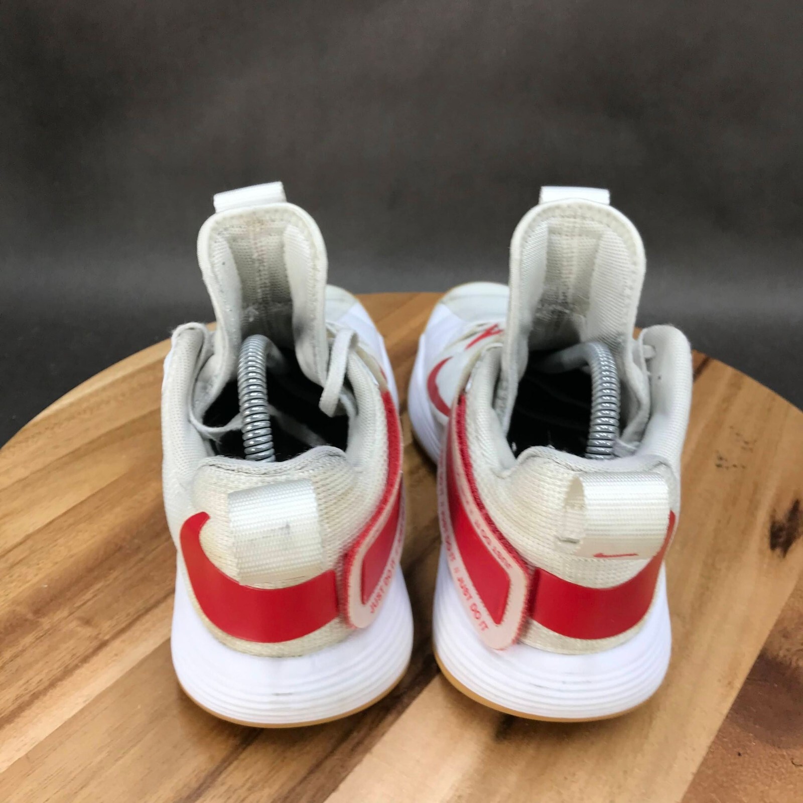 Nike React Hyperset SE White Red Volleyball Shoes Lac… Gem