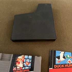 Super Mario Bros Duck Hunt con Manual de Instrucciones Nintendo NES Juego Probado FUNCIONA